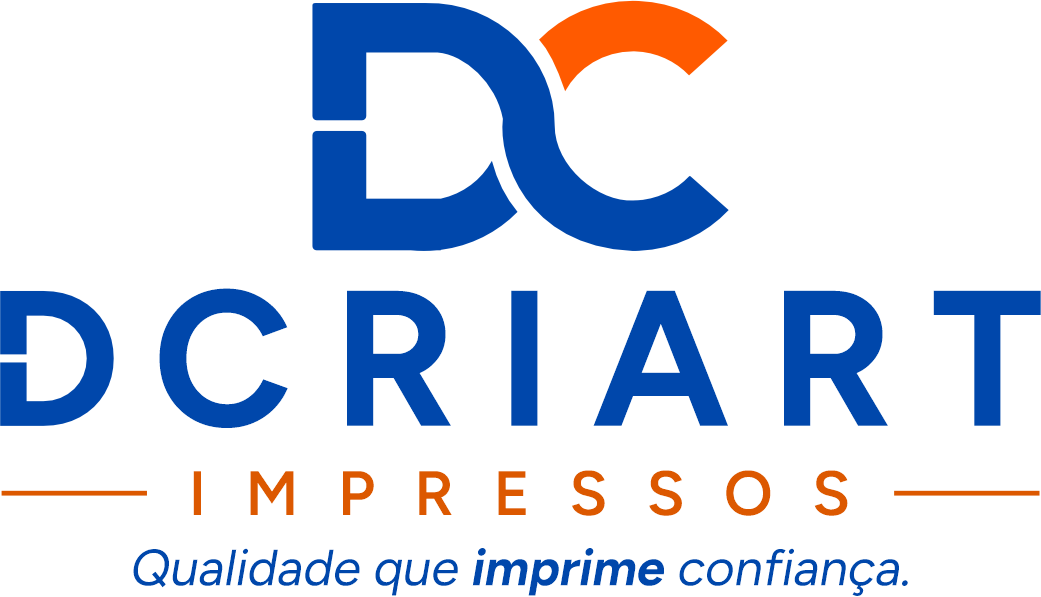 D’Criart Impressos — Qualidade que imprime confiança.